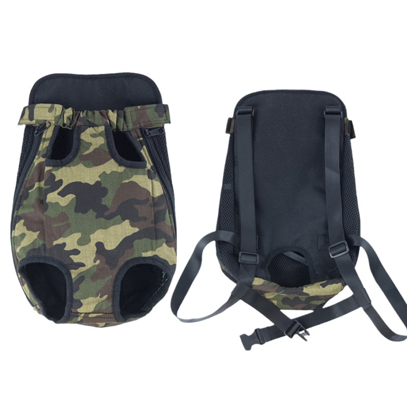 Pet Backpack | Legs Out Carrier For Small Dogs