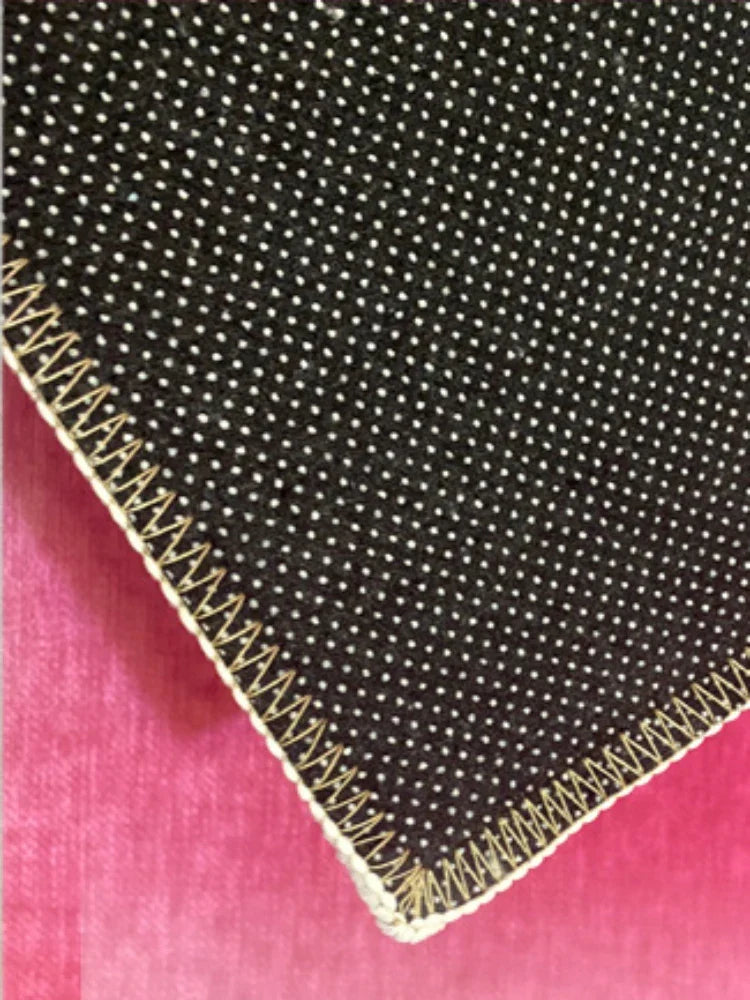 Pink Gradient Rug | Soft Flat Weave | Machine Washable at 30°C, Easy Care