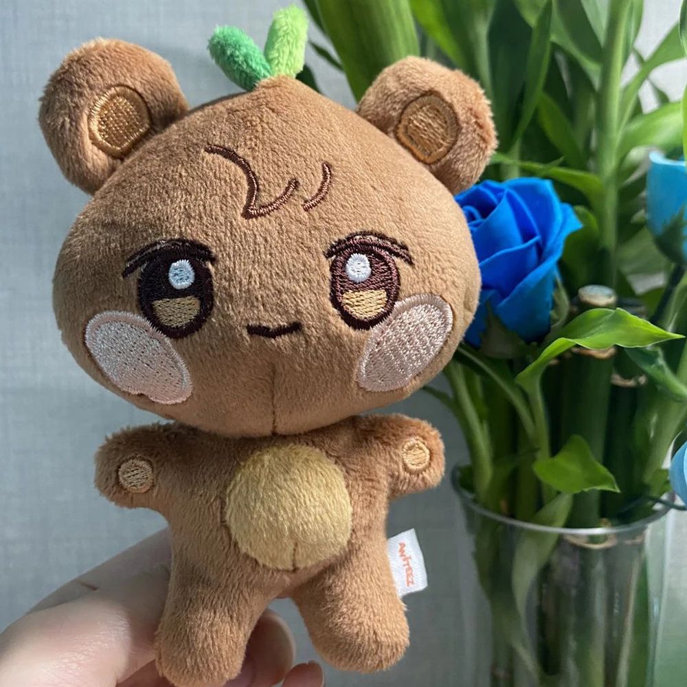Plush Doll Keychain Short Plush PP Cotton | Multiple Character Options | Soft Collectible Room Decor & Bag Charm