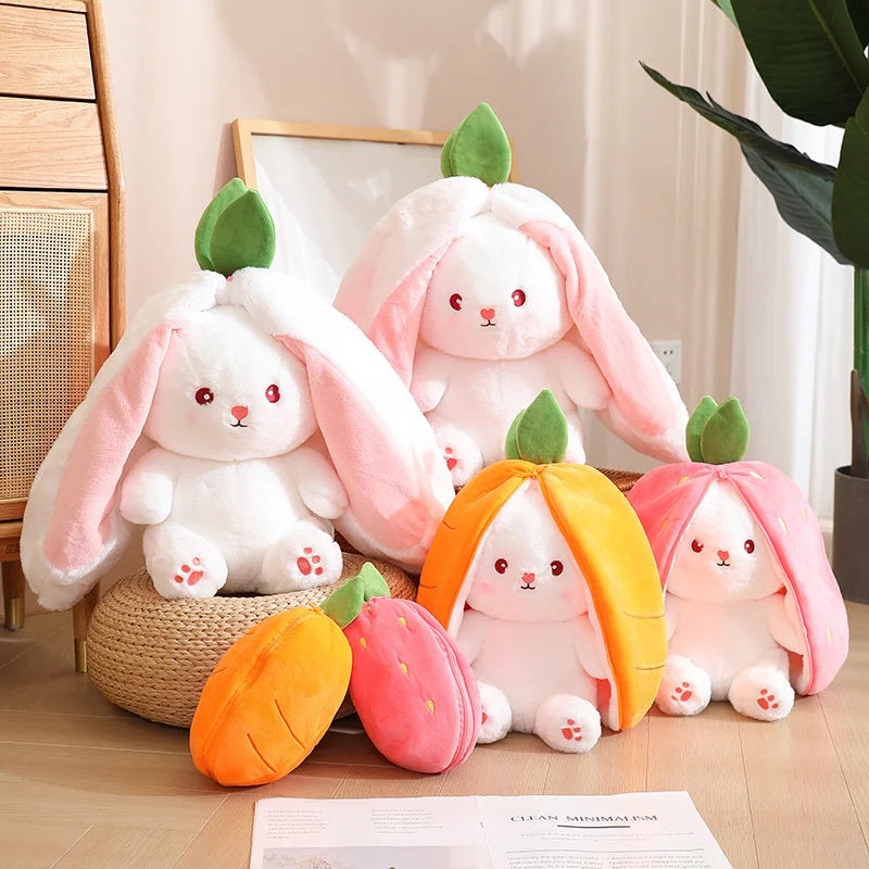 Plush Rabbit Toy Soft Fabric | Ultra-Soft Fabric with Cloud-Like Filling | CE Certified Comfort Companion for Everyday Hugs