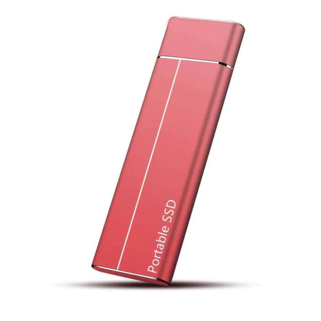 Portable SSD External Drive | USB 3.2, Up to 550 MB/s Transfer Speed | Up to 30TB Capacity, Shock-Resistant Aluminium Casing