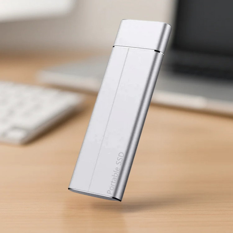 Portable SSD External Drive | USB 3.2, Up to 550 MB/s Transfer Speed | Up to 30TB Capacity, Shock-Resistant Aluminium Casing