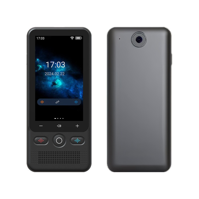 Portable Translator Device | Real-Time Voice & Photo Translation in 138 Languages | Touchscreen, Camera & Long Battery Life