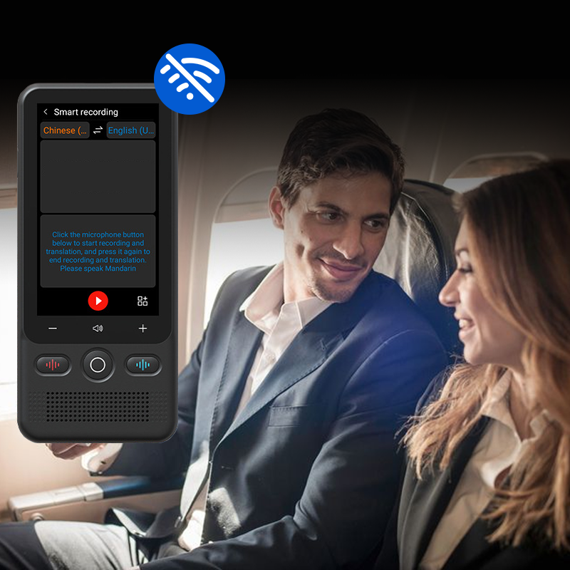 Portable Translator Device | Real-Time Voice & Photo Translation in 138 Languages | Touchscreen, Camera & Long Battery Life