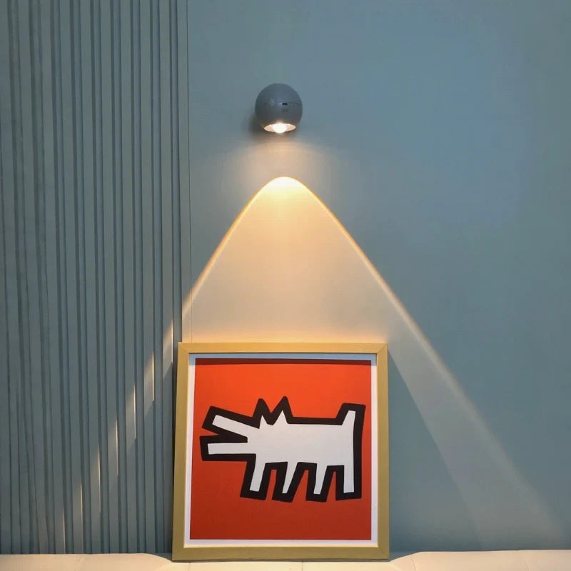 Rechargeable Spotlight Magnetic 360 Rotatable with 45-Minute Timer