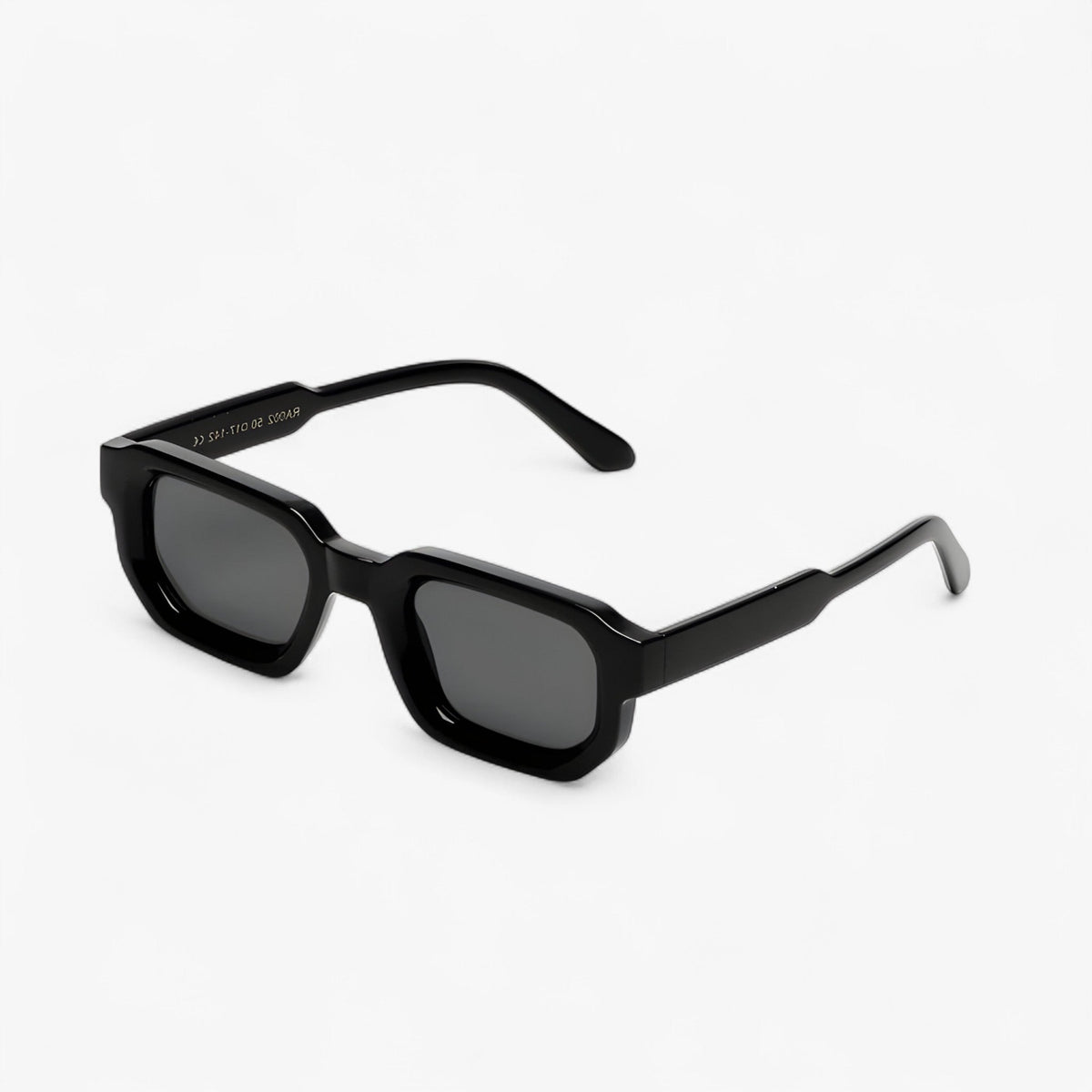 Riley | Square Black Sunglasses with UV400 Protection - Unisex Design