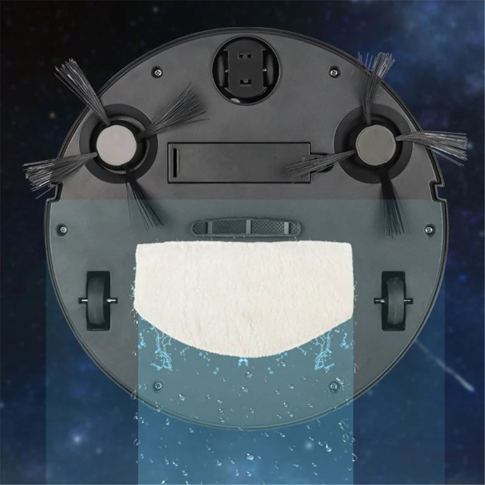 Robot Vacuum Cleaner | Slim Round Body, One-Button Start