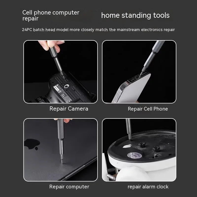 Screwdriver Pro Set | 24-Piece Precision Bit Kit with Magnetic Driver and Case