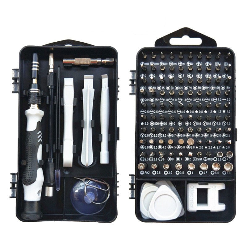 Screwdriver Set Magnetic Precision Chrome Vanadium with Extension Rod