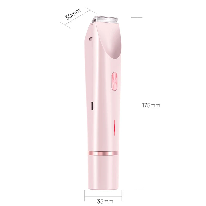 Shaver | Women's 2-in-1 Cordless Trimmer and Rotary Foil Head Set