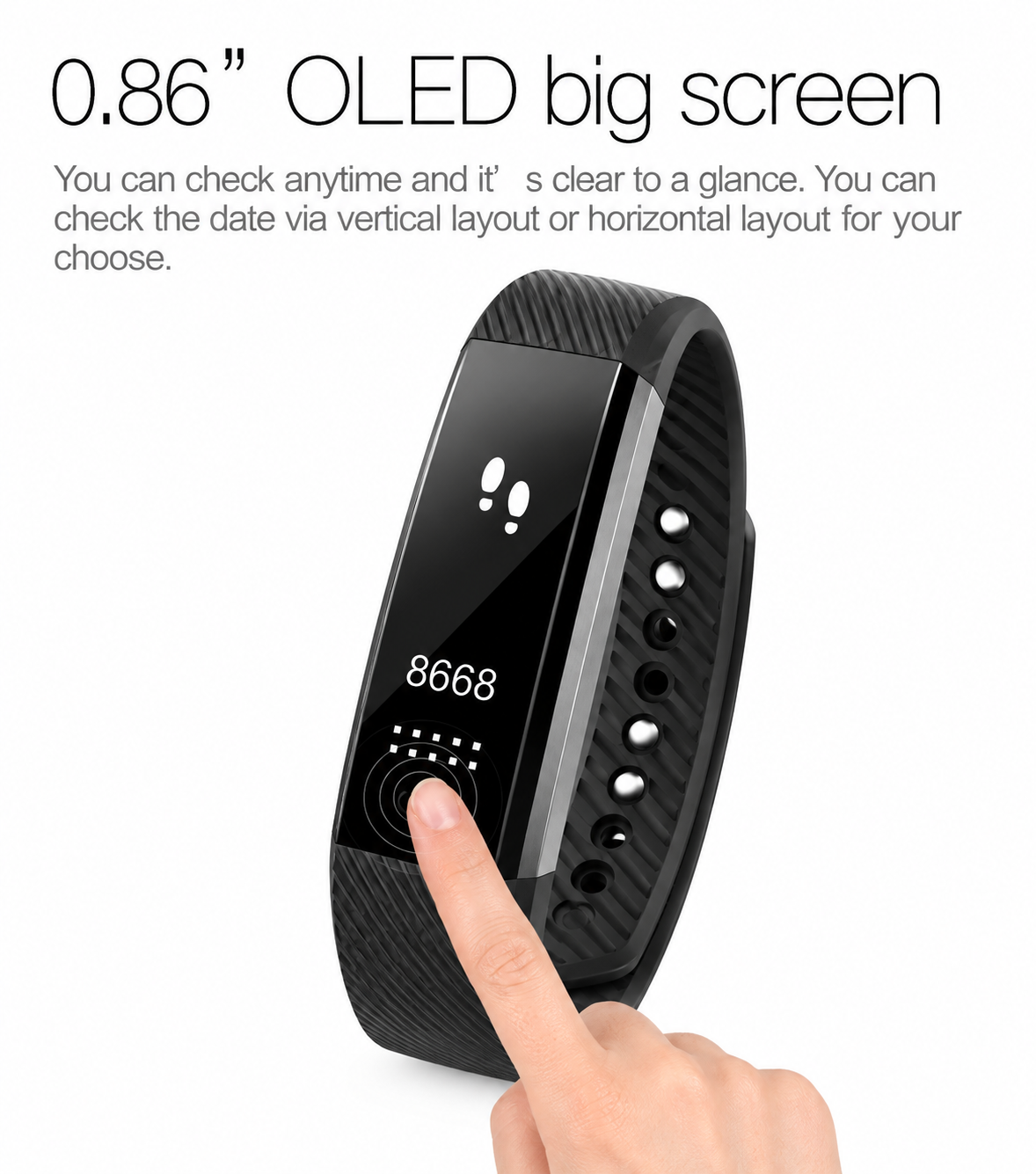 Smart Fitness Watch | Heart Rate & Sleep Monitor