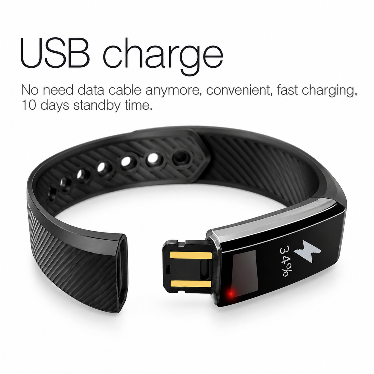 Smart Fitness Watch | Heart Rate & Sleep Monitor
