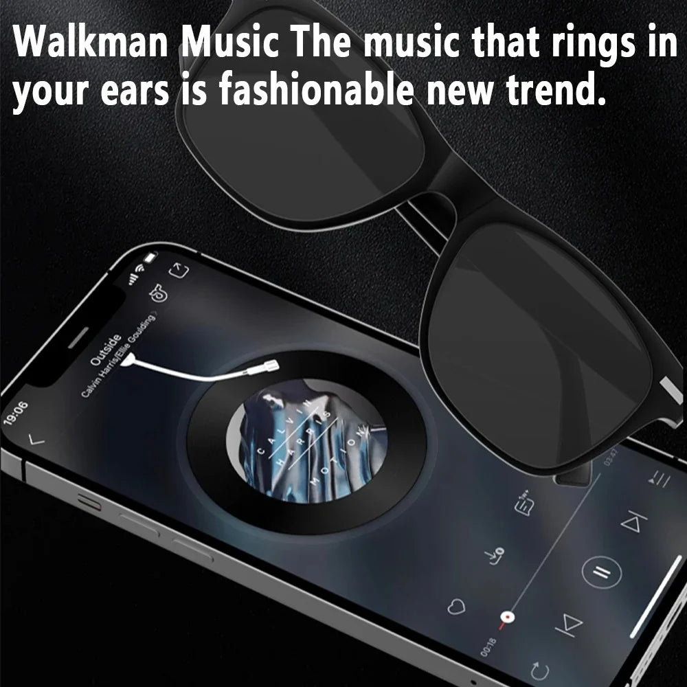 Smart Glasses | Speakers In The Arms, Tinted Lenses