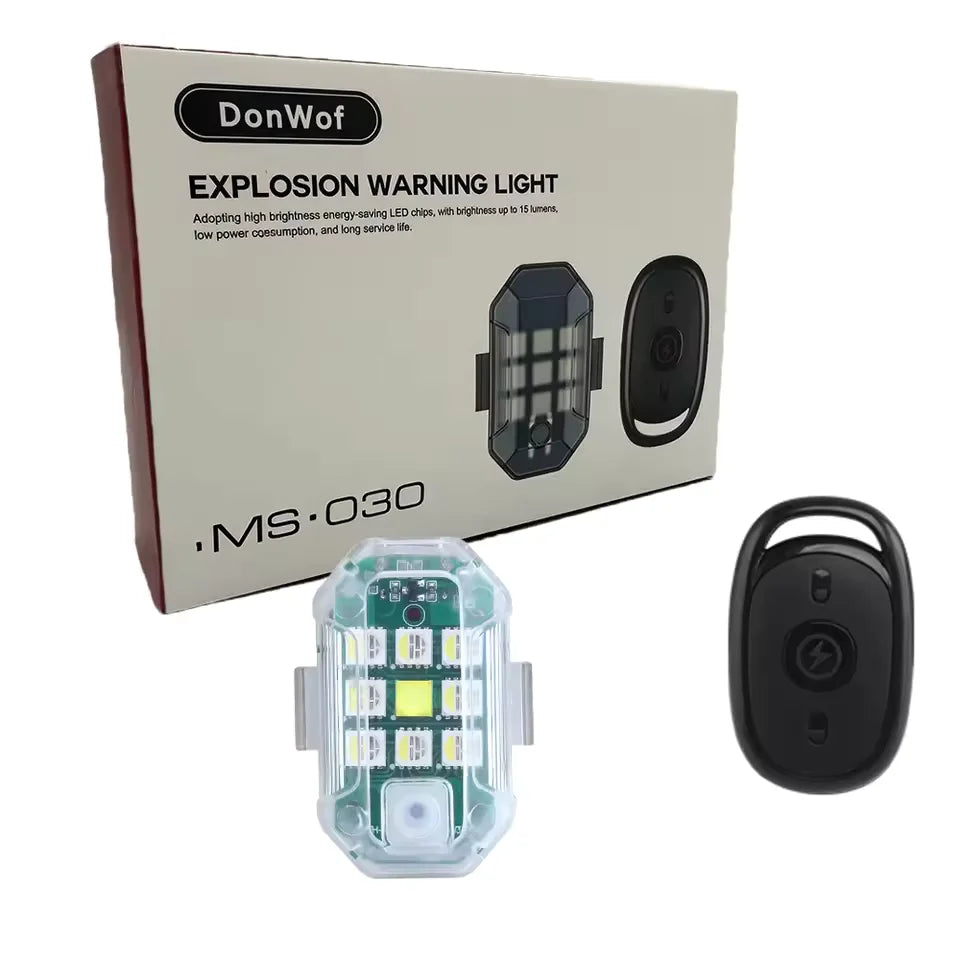 Smart LED Strobe Lights | Wireless Remote 7-Colour Flashing Lamps