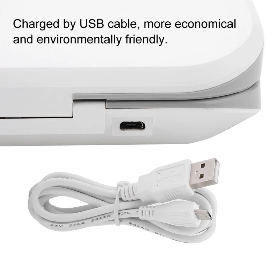 Smartphone Sanitizer | Hinged Case, Lamp In The Lid