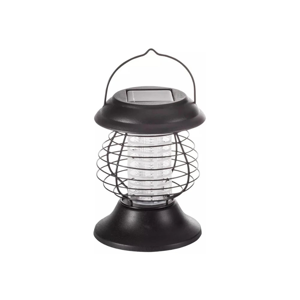 Solar Mosquito Zapper Lantern ABS Housing | 3-Position Setup, 10-Hour Runtime | IP65 Weatherproof, Dusk Sensor