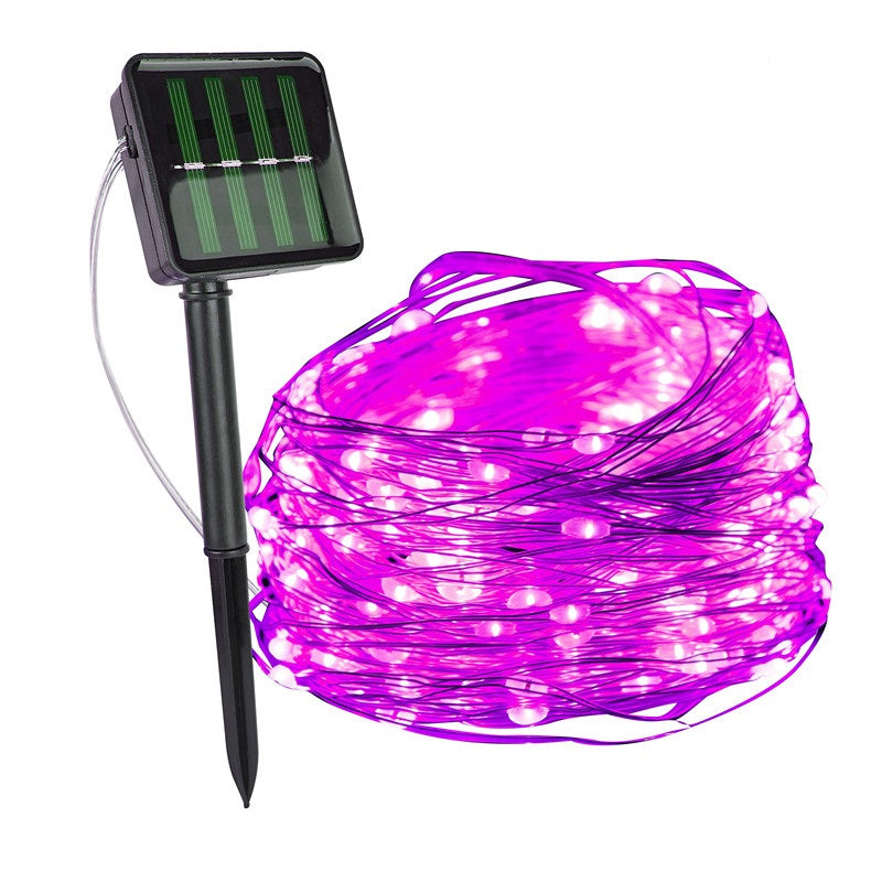 Solar String Fairy Lights | 50-300 LEDs, 8 Colour Options, Up to 30m Length | IP65 Waterproof, Solar Powered, No Wiring