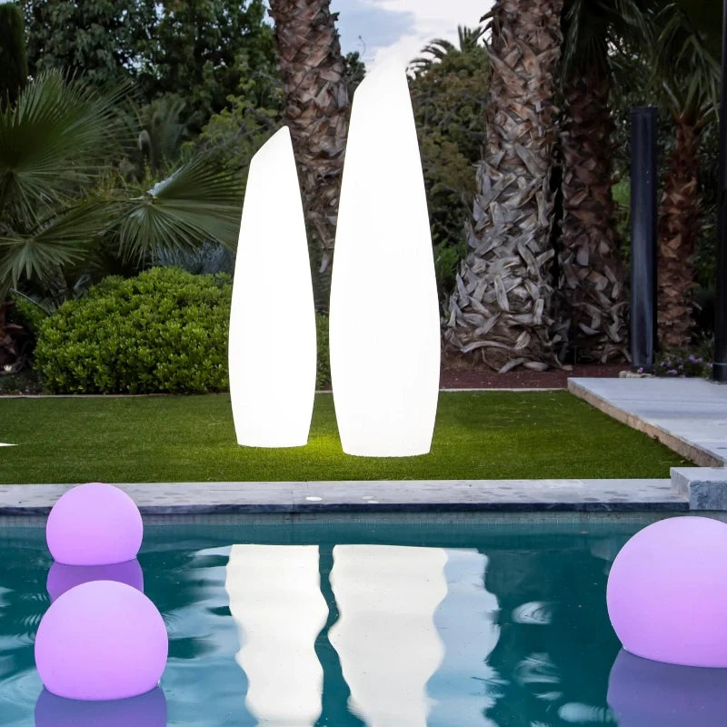 Spherical LED Garden Light | 16-Colour Remote Control, USB Rechargeable | Weather-Resistant, Solar Powered Option
