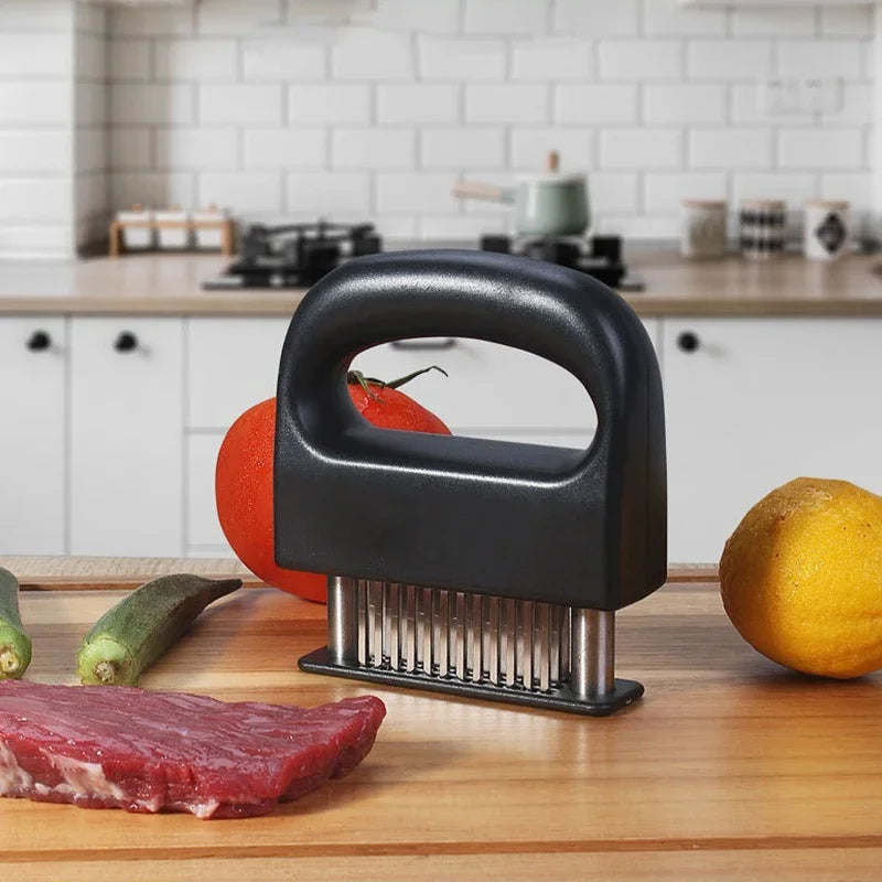 Steel Meat Tenderizer | Blade Tenderizer With A D-Handle