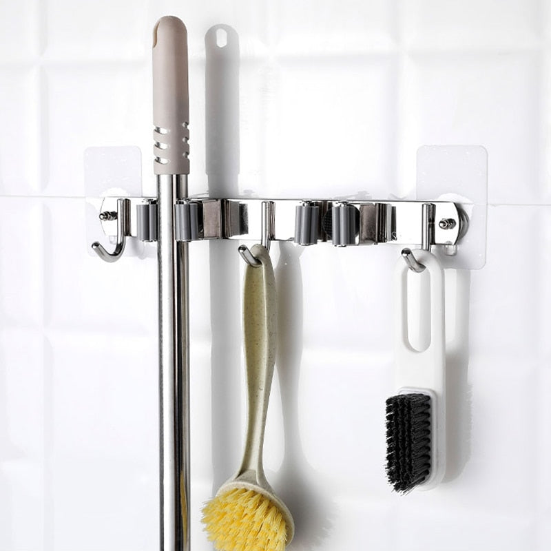 Sticky Hanger Punch-Free Transparent Heavy Duty PVC with 6 kg Load Capacity