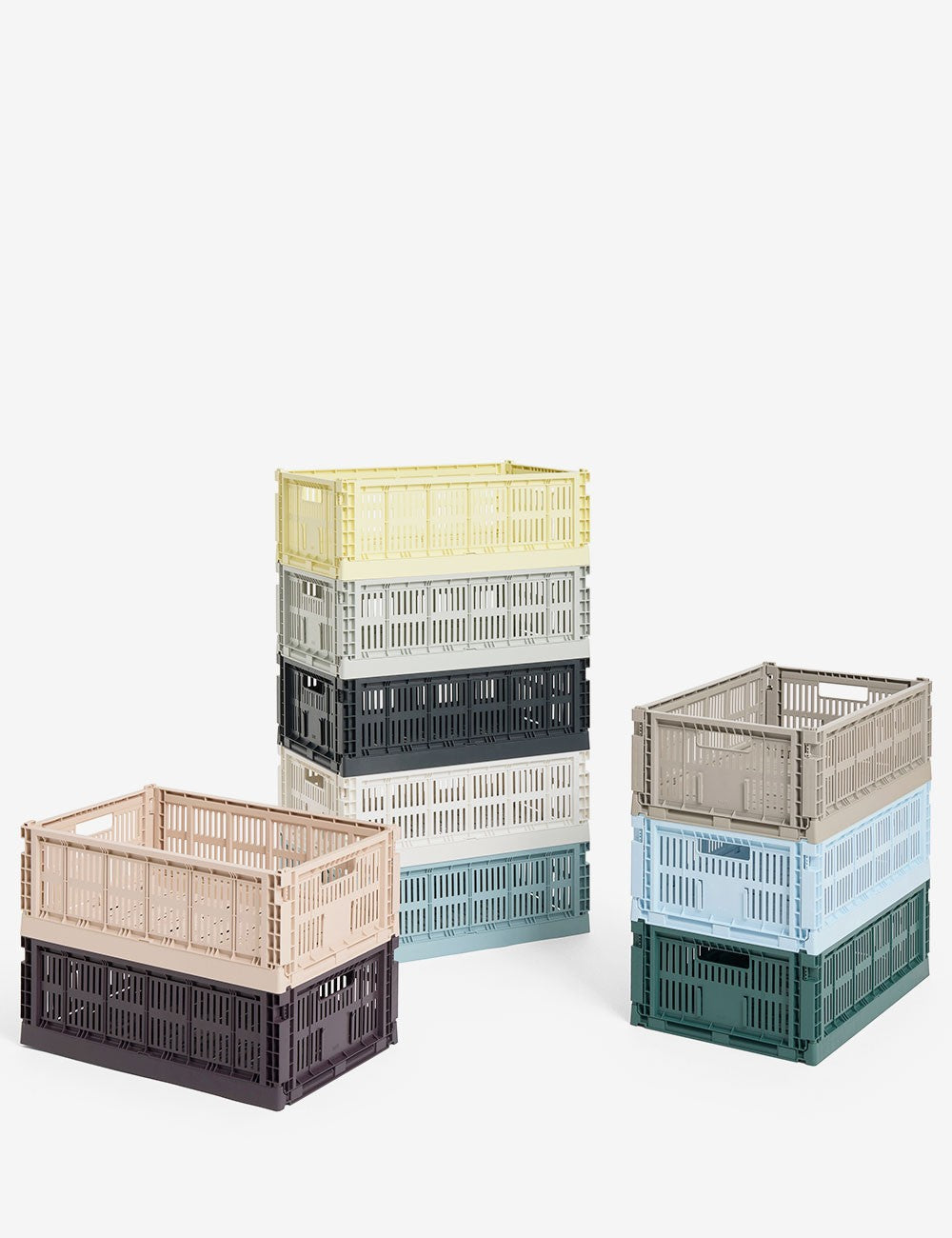 Storage Box | Folding Perforated Stacking Crate