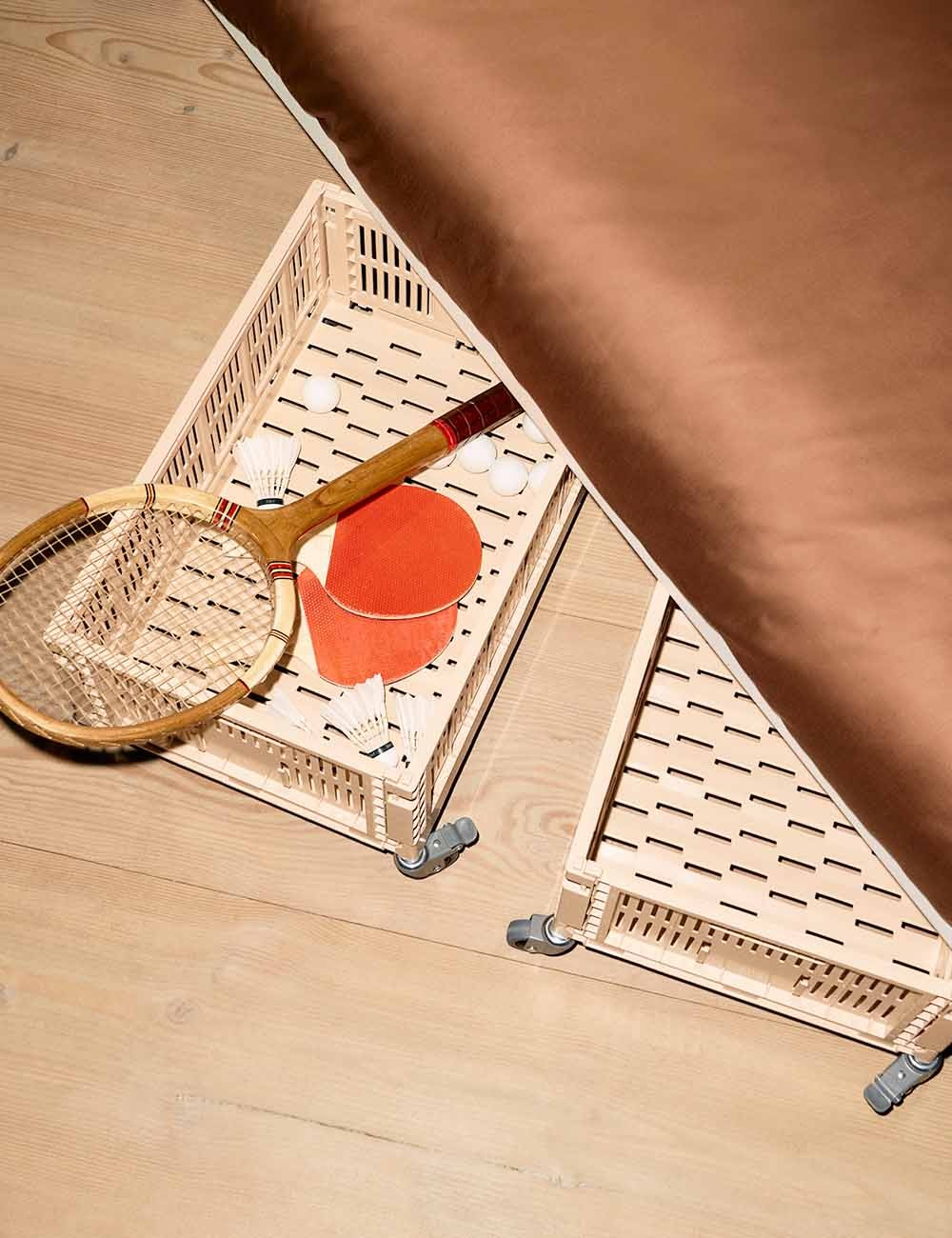 Storage Box | Folding Perforated Stacking Crate