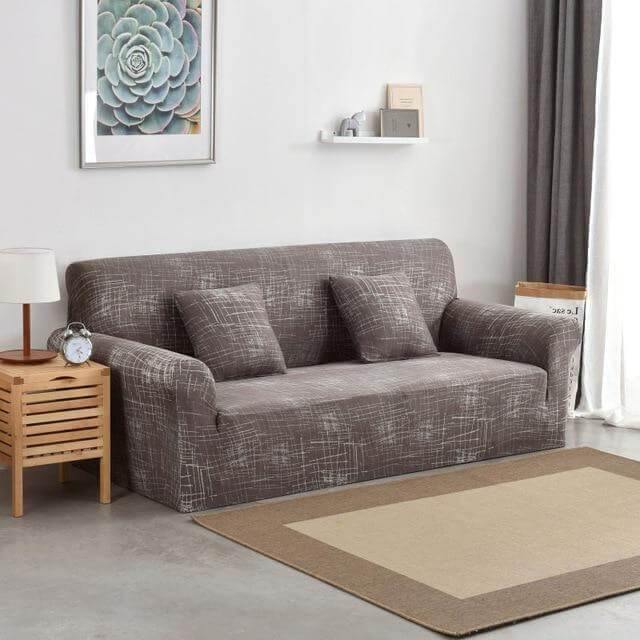 Stretch Sofa Cover Elastic Breathable Four Season with Foam Bar Insert