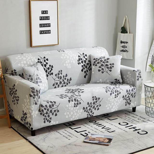 Stretch Sofa Cover Elastic Breathable Four Season with Foam Bar Insert