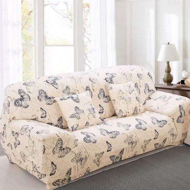 Stretch Sofa Cover Elastic Breathable Four Season with Foam Bar Insert