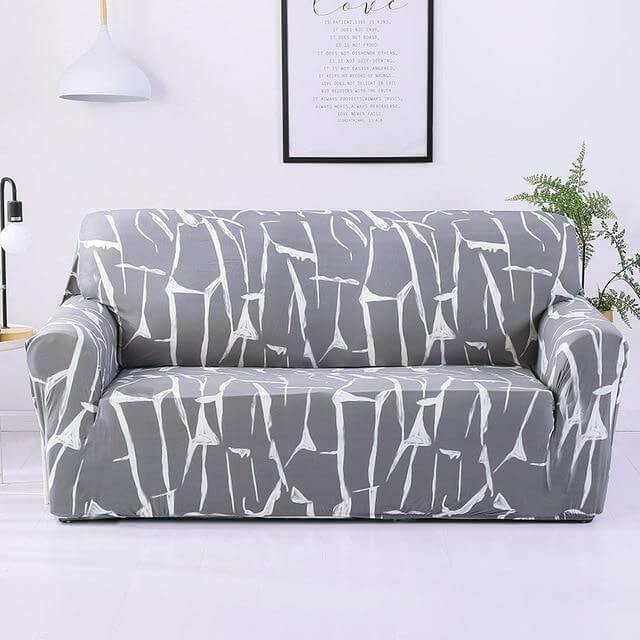 Stretch Sofa Cover Elastic Breathable Four Season with Foam Bar Insert