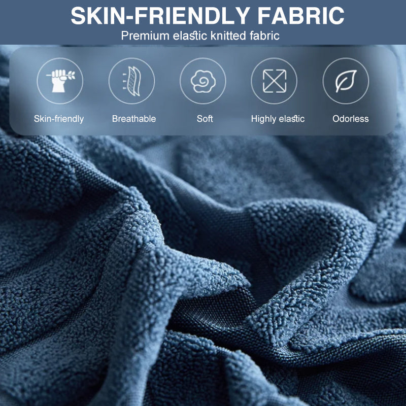 Stretch Sofa Cover Polyester | Elastic Fit, Pet & Stain Protection | Fits Single, Double or Triple Seat Sofas Snugly