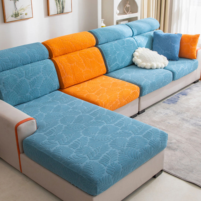 Stretch Sofa Cover Polyester | Elastic Fit, Pet & Stain Protection | Fits Single, Double or Triple Seat Sofas Snugly