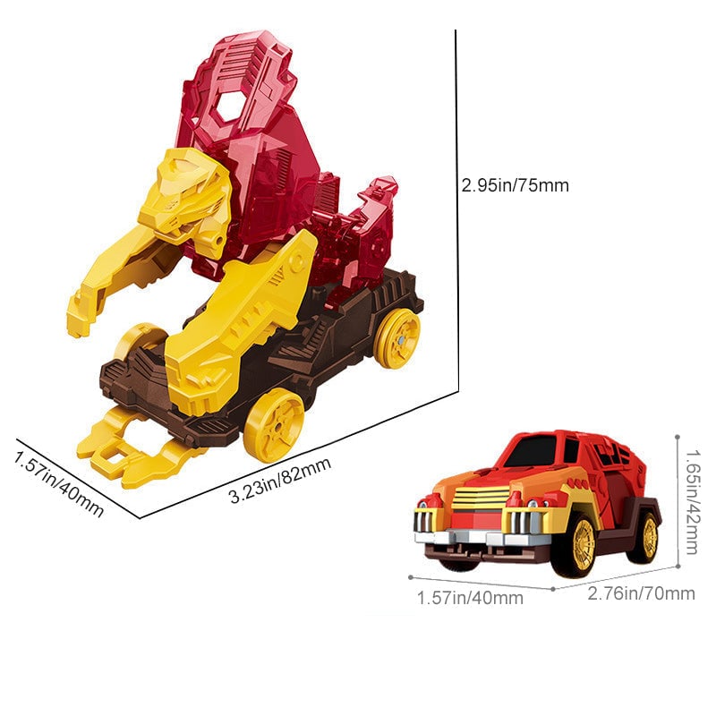 Stunt Toy Car Push-Powered ABS Reusable Compact with 720-Degree Flip