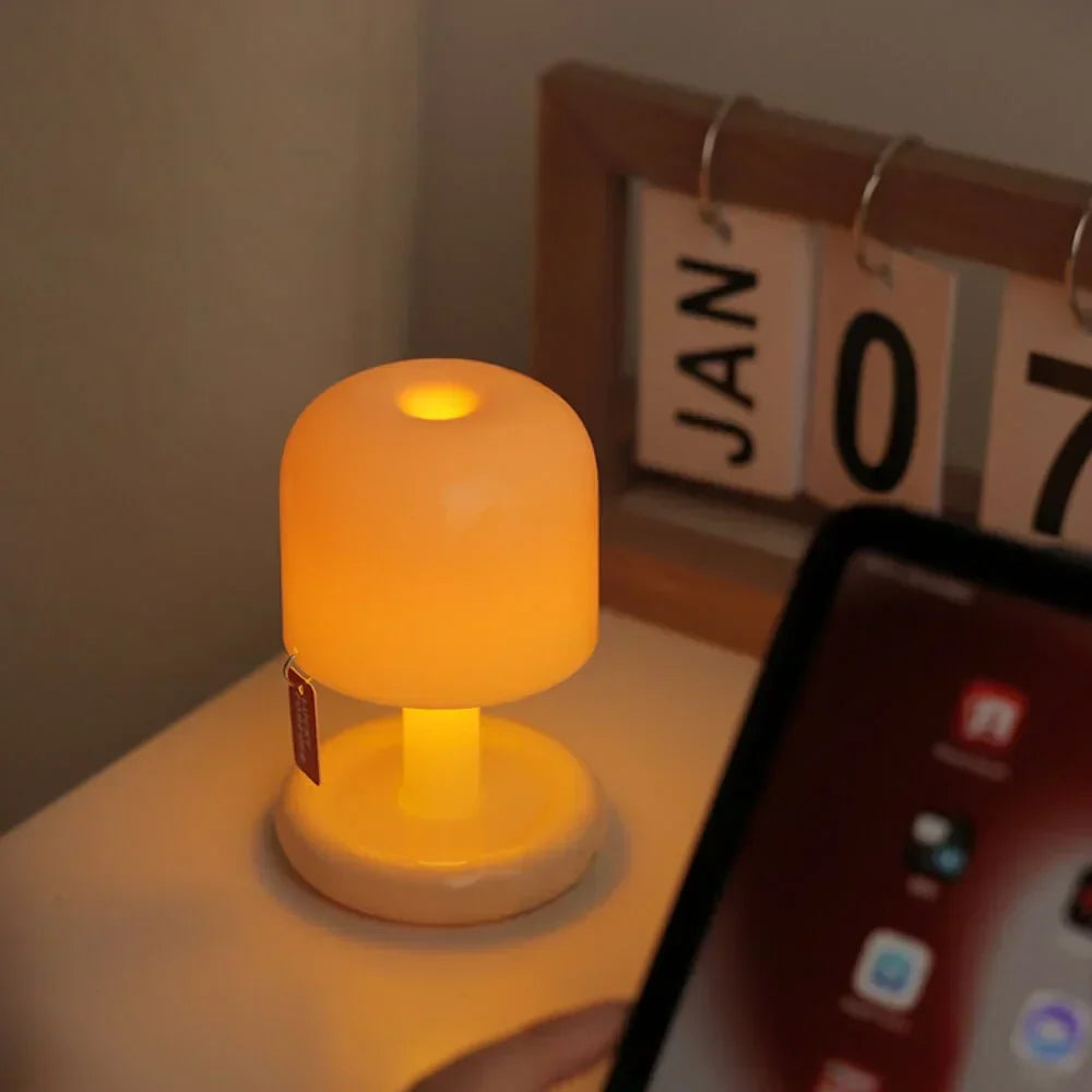 Sunset Projector Lamp LED | Adjustable Angle, Dimmable Warm White | USB Powered Mood Lighting for Desk or Bedside