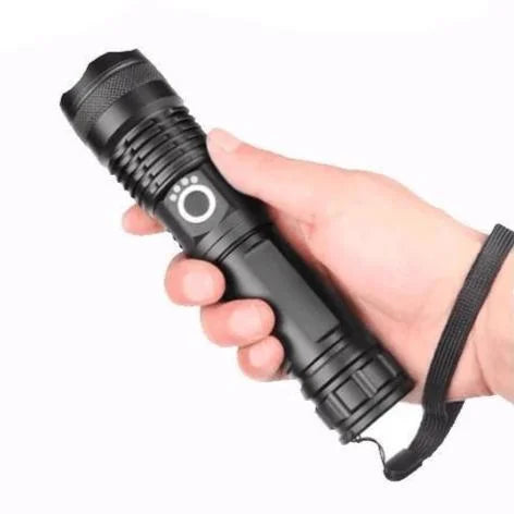 Super Bright Flashlight | Zoomable Rechargeable Torch
