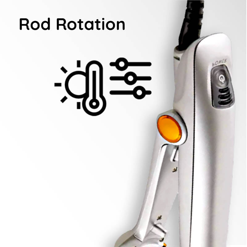 2-in-1 Rotating Hair Brush for Straightening and Styling | Rapid Heat-Up, Reduces Frizz | Smooth, Shiny Results in Minutes 11