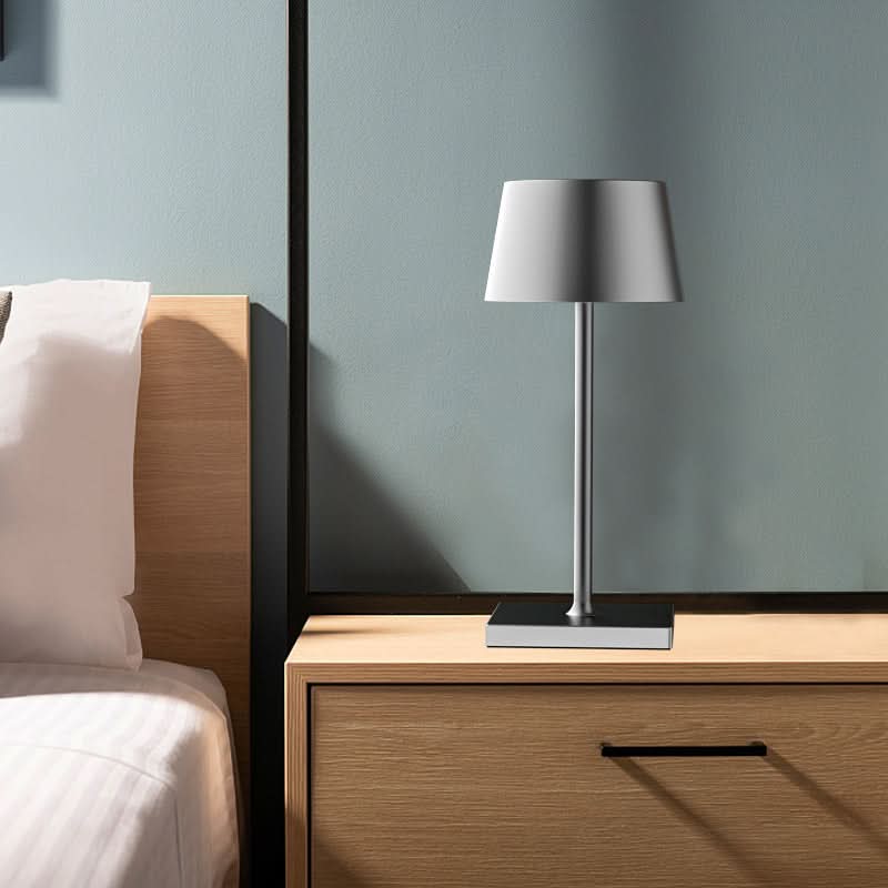 Table Lamp Cordless LED | Touch Top Control, Square Base