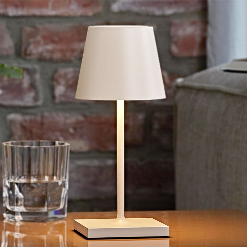 Table Lamp Cordless LED | Touch Top Control, Square Base