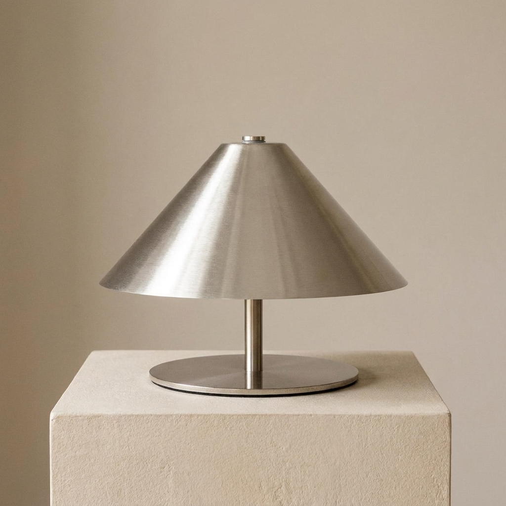 Table Lamp | Wide Cone Shade, Touch Dimming And Colour Modes