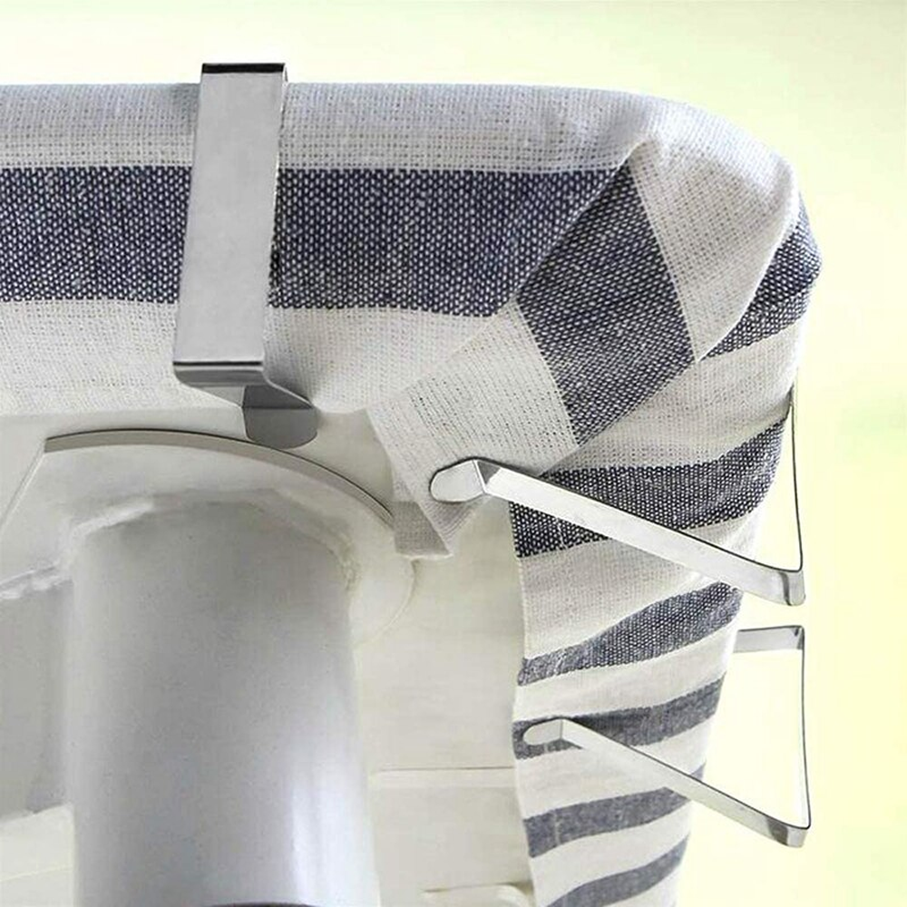 Tablecloth Clamps Stainless Steel | Reusable Picnic Table Cloth Holders | Windproof Grip for Outdoor and Indoor Dining
