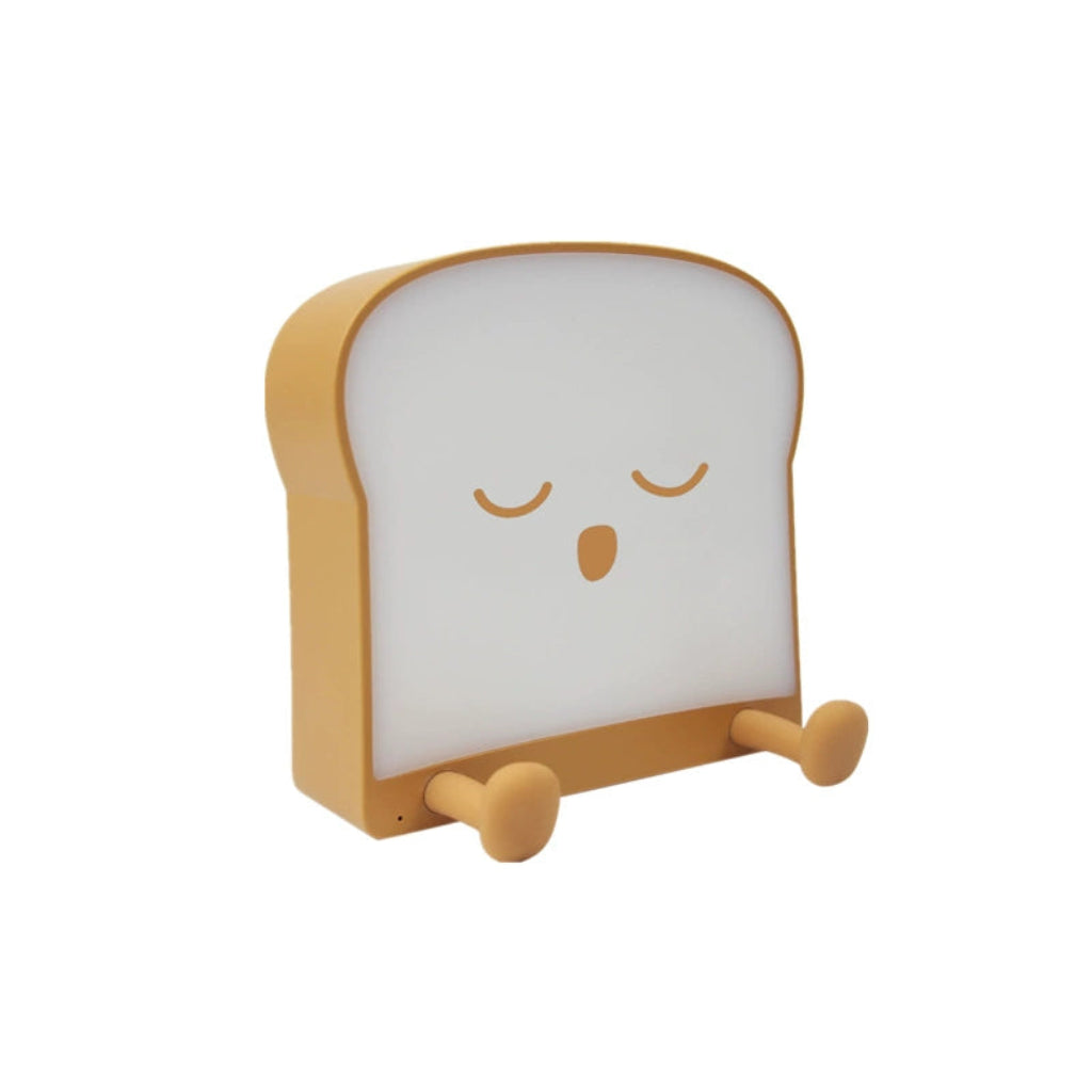 Toast Bread LED Night Light | Adjustable Brightness, Timer