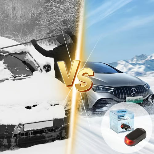 USB Windscreen De-icer | Dashboard Frost Remover with Instant Heat | Portable Plug-and-Play Winter Car Accessory