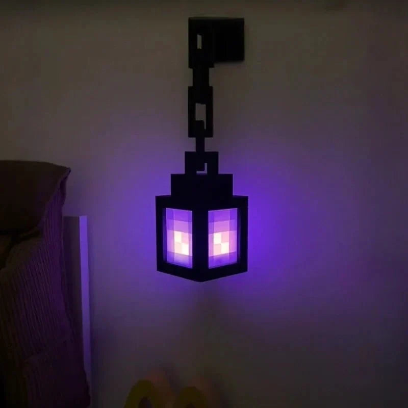 Pixel LED Night Light Rechargeable | Retro Gaming Design for Desk, Bedside & Setup | Cordless Ambient Lighting 7