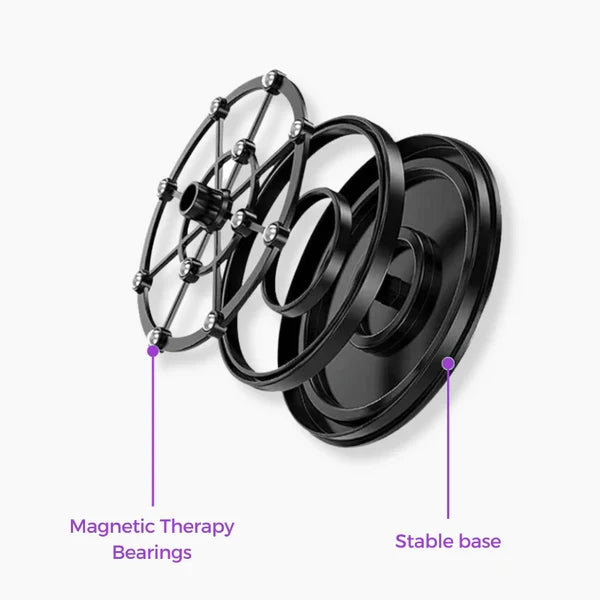 Waist Twisting Disc for Core & Balance Training | Magnetic Massage Nodes & Resistance Ropes | ABS Plastic, Max Load 100 kg