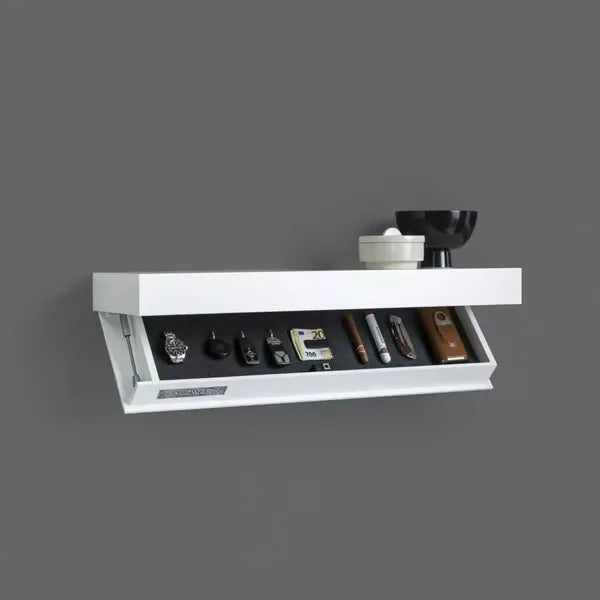 Wall Storage Shelf | Floating Shelf With Hidden Compartment