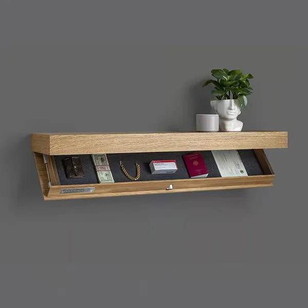 Wall Storage Shelf | Floating Shelf With Hidden Compartment