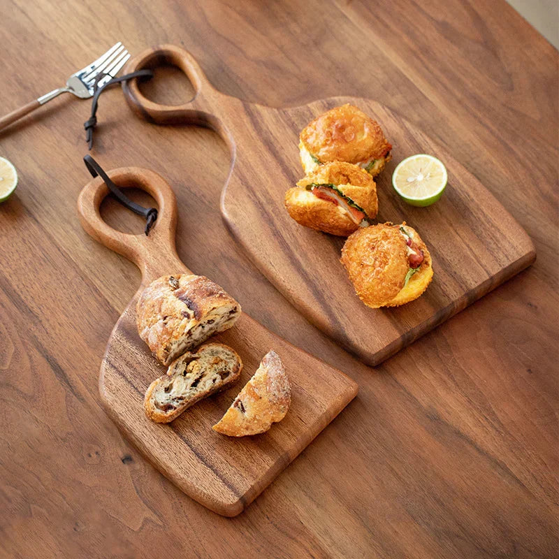 Walnut Chopping Board 35 x 25 x 2 cm | Double-Sided Design | Knife-Friendly Surface That Preserves Blade Sharpness