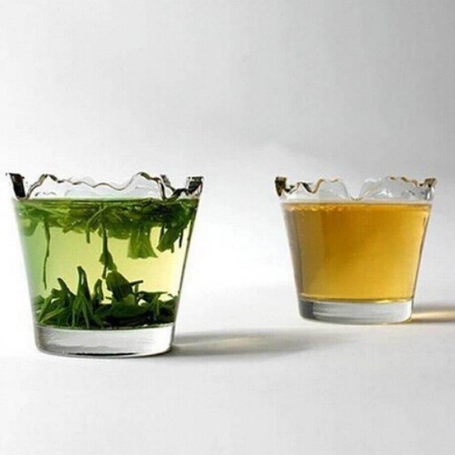 Whiskey Glass Set Irregular Crystal Handcrafted with Diamond-Cut Detailing
