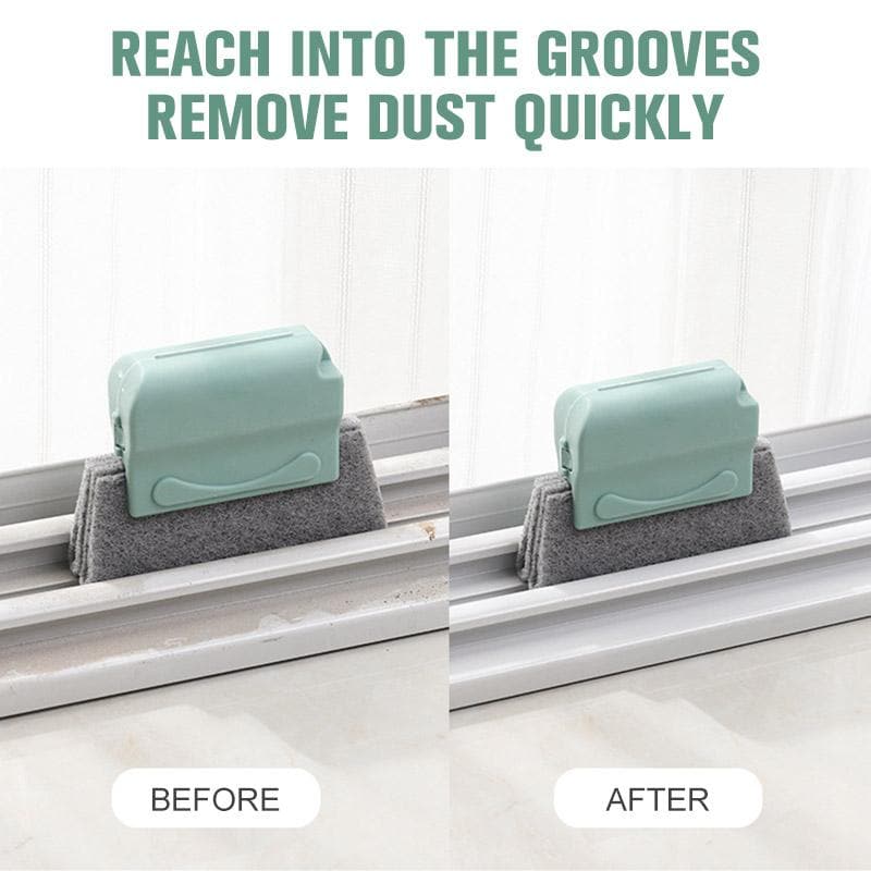 Window Cleaning Brush | Groove And Track Cleaning Tool