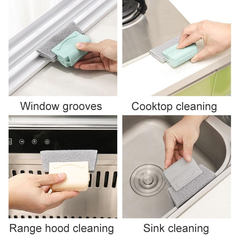 Window Cleaning Brush | Groove And Track Cleaning Tool